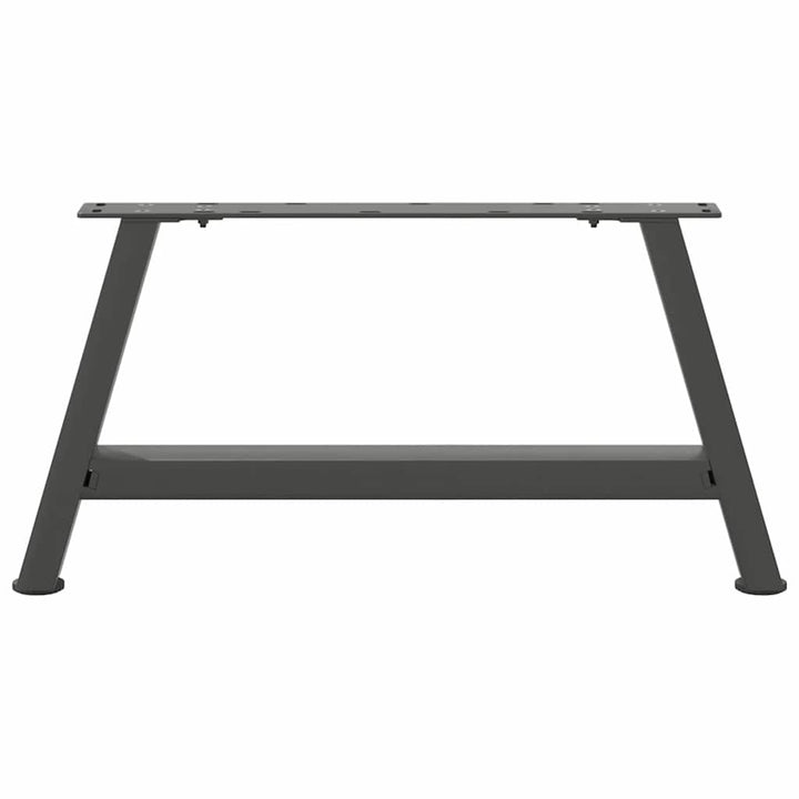 sofabordsben A-formet 2 stk. antracit 70x(30-31) cm stål
