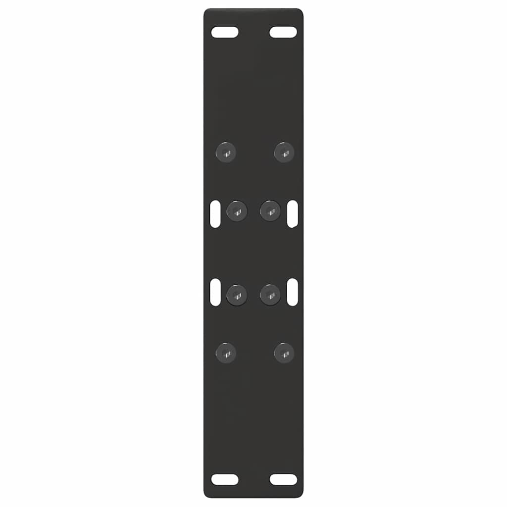 sofabordsben A-formet 2 stk. sort 38 x (42-43) cm stål