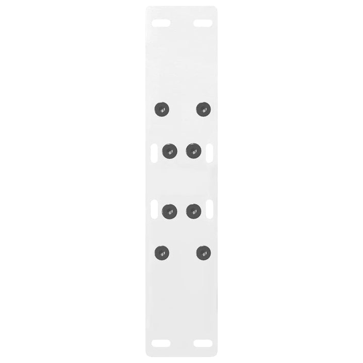 sofabordsben A-formet 2 stk. hvid 38 x (42-43) cm stål