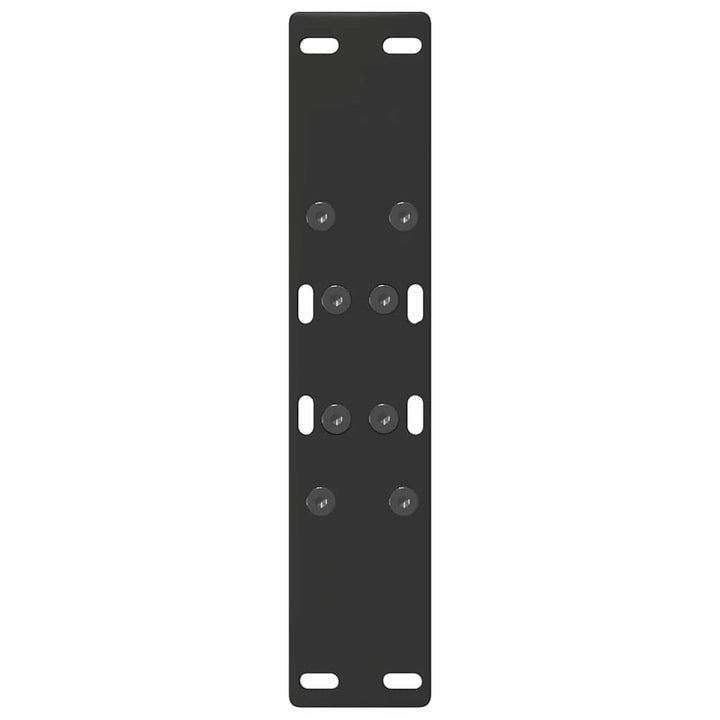 sofabordsben A-formet 2 stk. sort 50x(42-43) cm stål