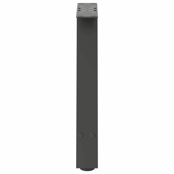 sofabordsben A-formet 2 stk. antracit 50x(42-43) cm stål