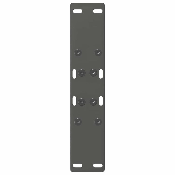 sofabordsben A-formet 2 stk. antracit 50x(42-43) cm stål