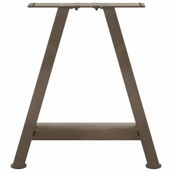 sofabordsben A-formet 2 stk. 50x(42-43) cm stål