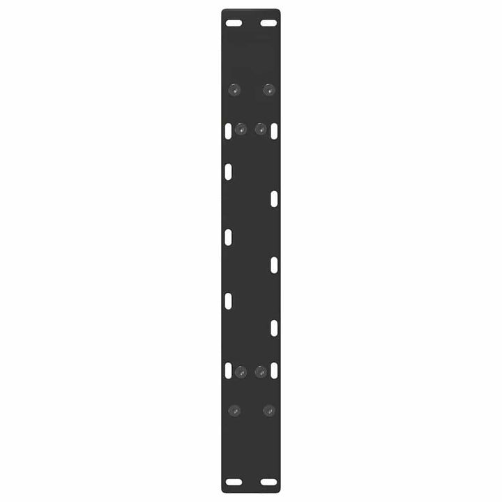 sofabordsben A-formet 2 stk. sort 70 x (42-43) cm stål