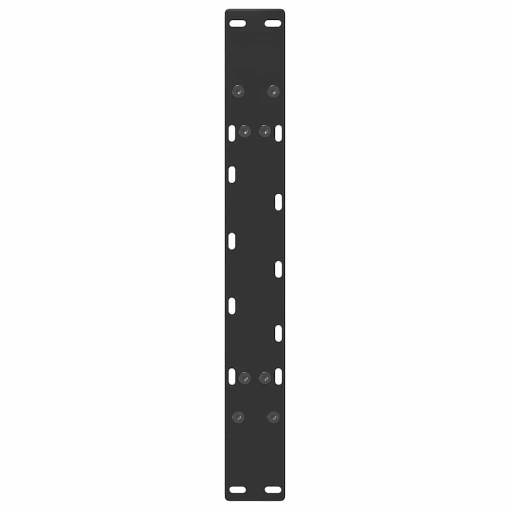 sofabordsben A-formet 2 stk. sort 70 x (42-43) cm stål