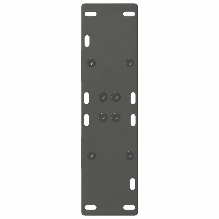 spisebordsben A-formet 2 stk. antracit 50x(72-73) cm stål