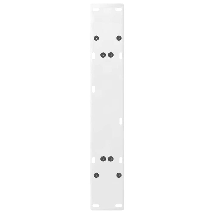 spisebordsben A-formet 2 stk. hvid 70 x (72-73) cm stål