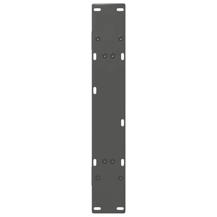 spisebordsben A-formet 2 stk. antracit 70 x (72-73) cm stål