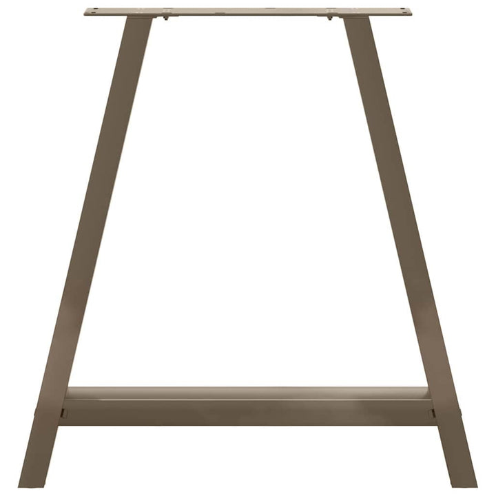 spisebordsben A-formet 2 stk. 70 x (72-73) cm stål