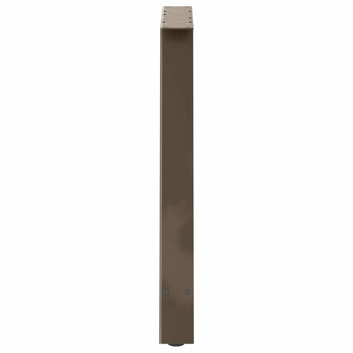 spisebordsben A-formet 2 stk. 70 x (72-73) cm stål