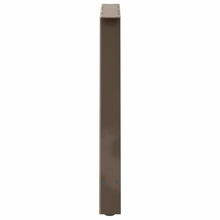 spisebordsben A-formet 2 stk. 80x(72-73) cm stål
