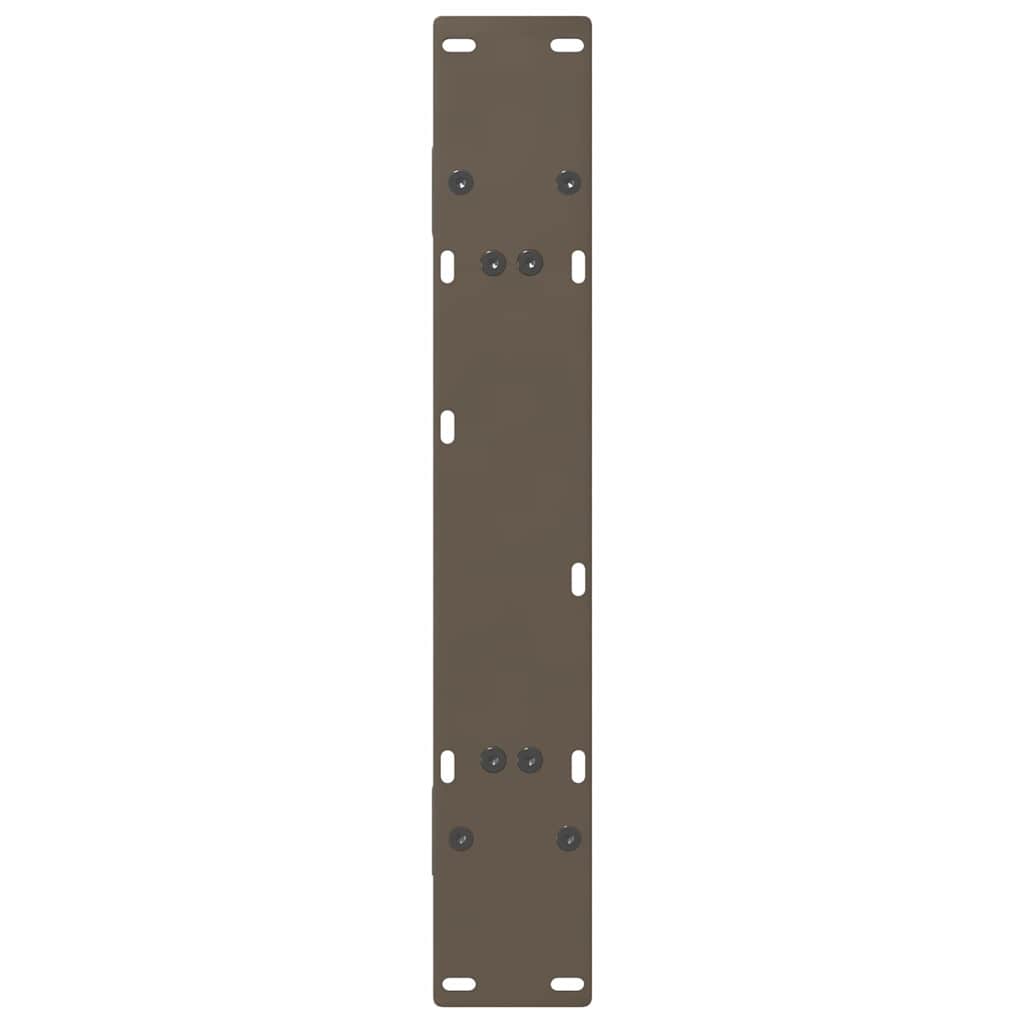 spisebordsben A-formet 2 stk. 80x(72-73) cm stål