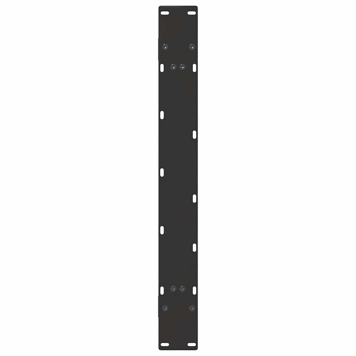 spisebordsben A-formet 2 stk. sort 90 x (72-73) cm stål