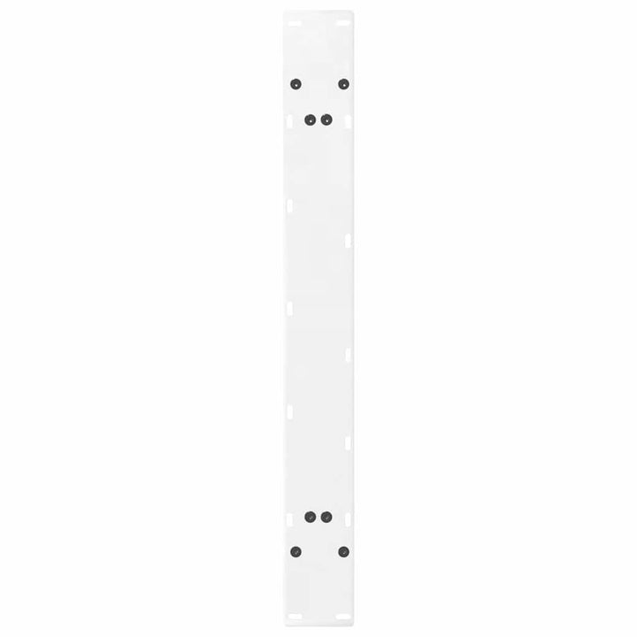 spisebordsben A-formet 2 stk. hvid 90 x (72-73) cm stål