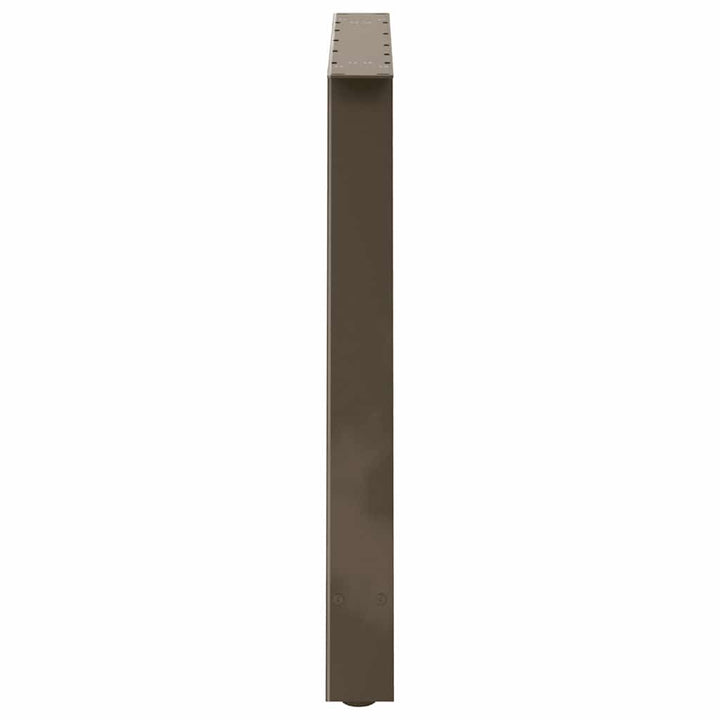 spisebordsben A-formet 2 stk. 90 x (72-73) cm stål