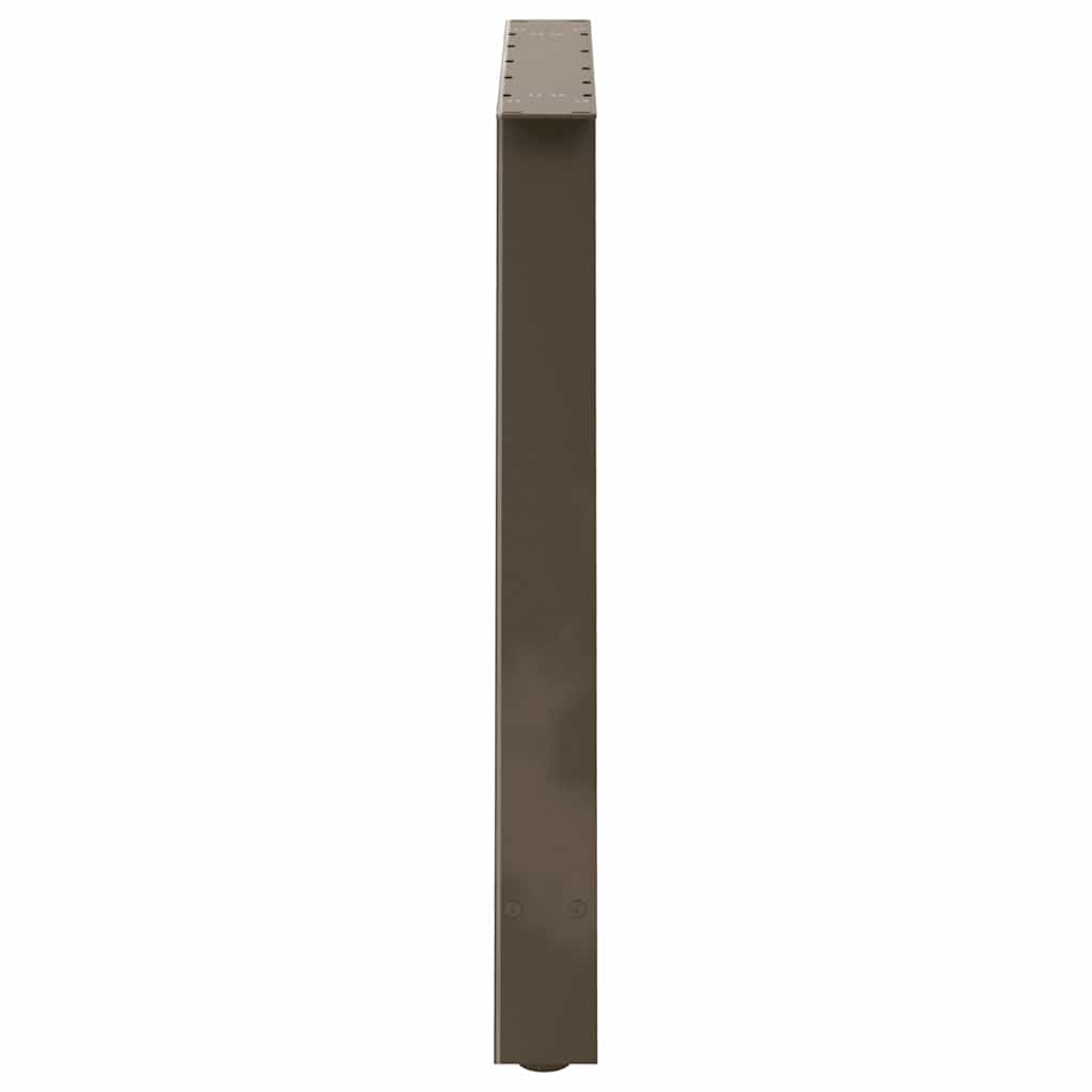 spisebordsben A-formet 2 stk. 90 x (72-73) cm stål