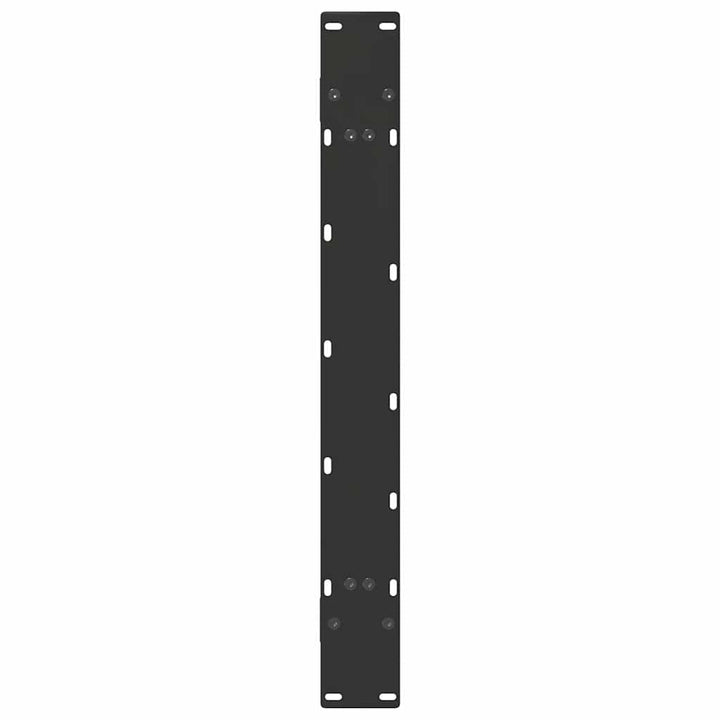 spisebordsben A-formet 2 stk. sort 100x(72-73) cm stål