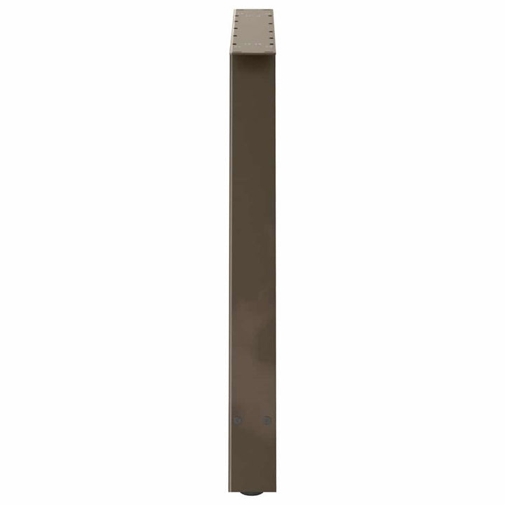 spisebordsben A-formet 2 stk. 100x(72-73) cm stål