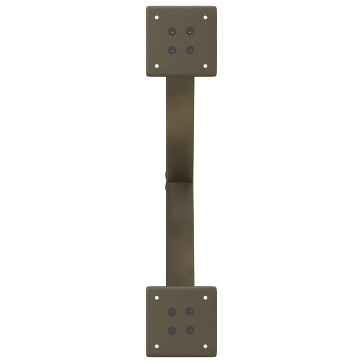 sofabordsben X-formet 2 stk. naturstål 60x(42-43) cm stål