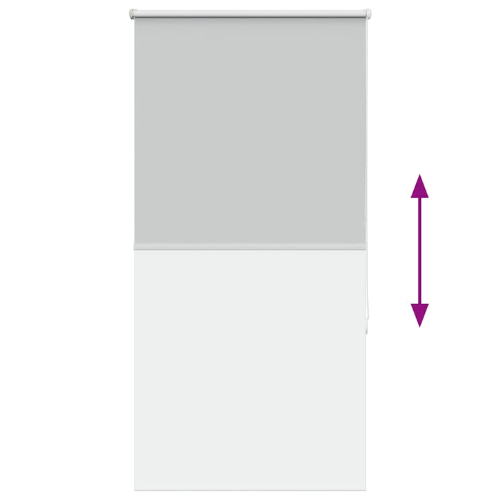 rullegardin mørklægning 75x130 cm stofbredde 70,7 cm polyester