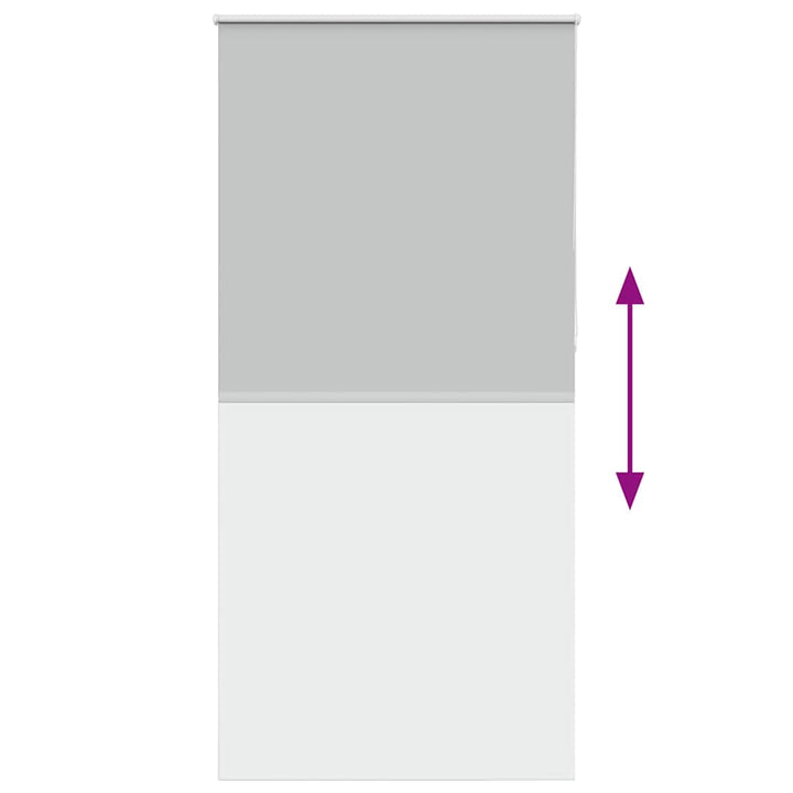 rullegardin mørklægning 105x210 cm stofbredde 100,7cm polyester