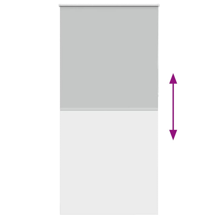 rullegardin mørklægning 105x230 cm stofbredde 100,7cm polyester