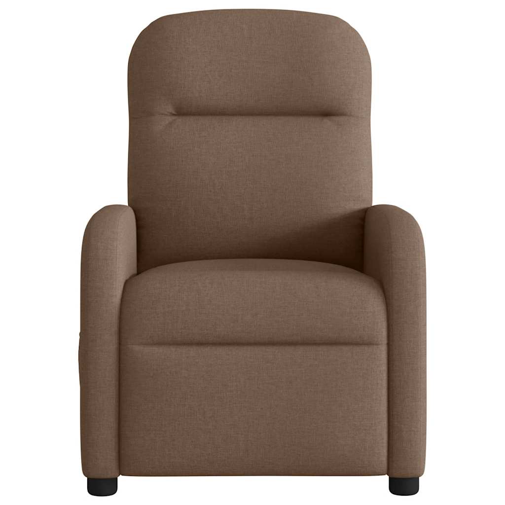 massagestol stof brun
