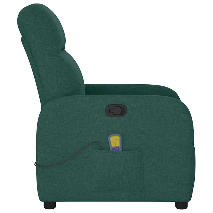 massagestol stof mørkegrøn