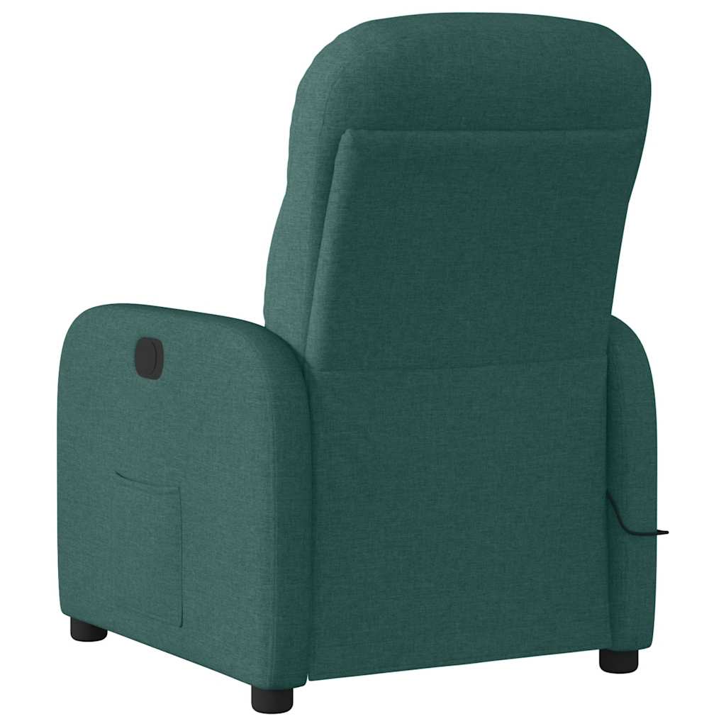 massagestol stof mørkegrøn