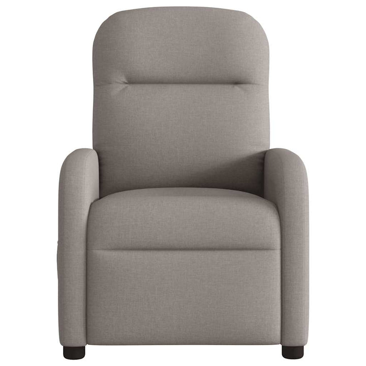 massagestol stof gråbrun