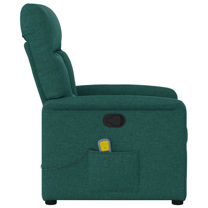 massagestol stof mørkegrøn