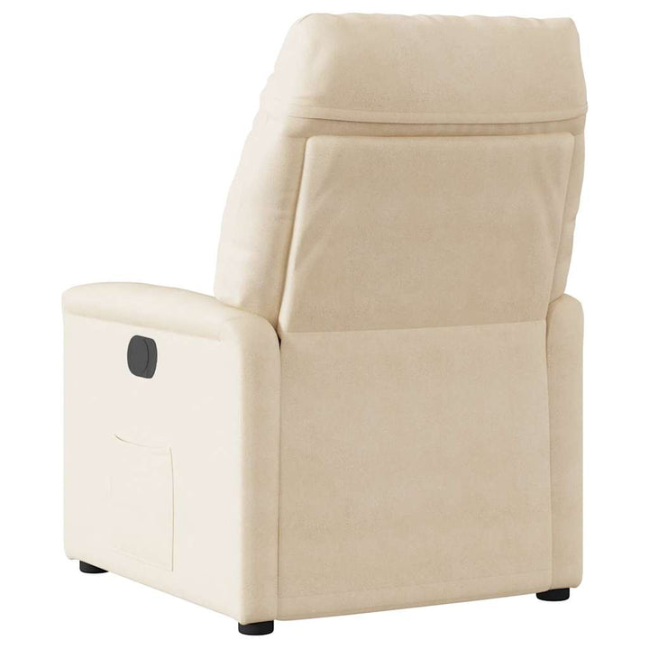 lænestol mikrofiberstof beige