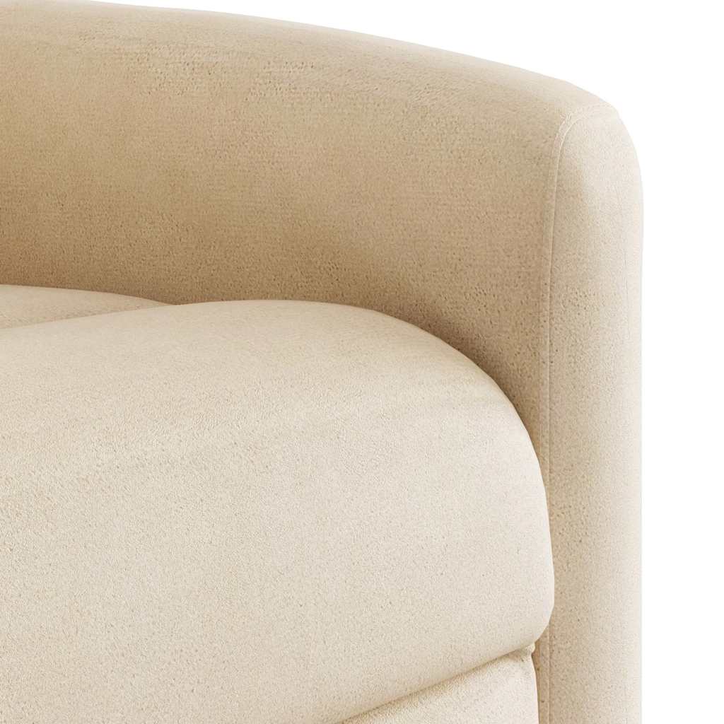 lænestol mikrofiberstof beige