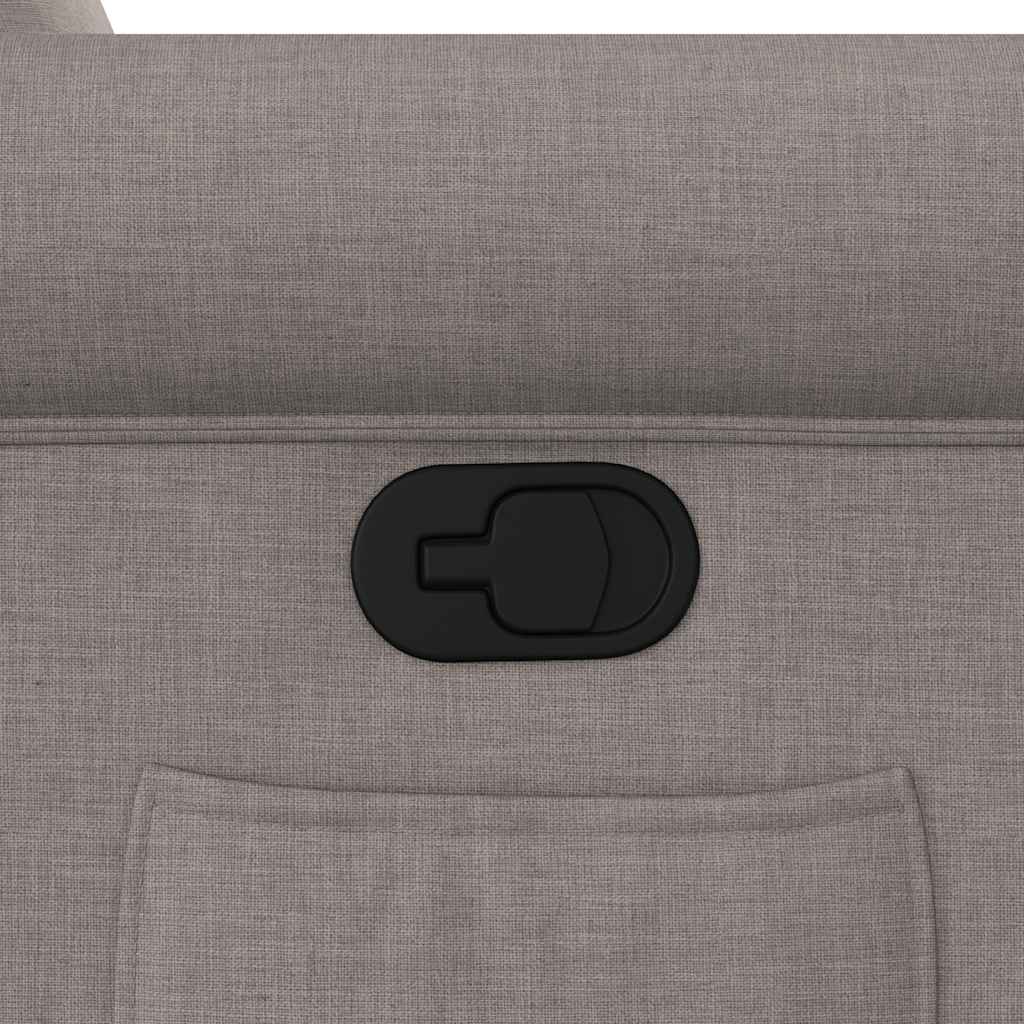 lænestol stof gråbrun