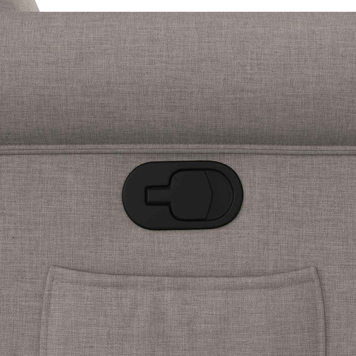 lænestol stof gråbrun