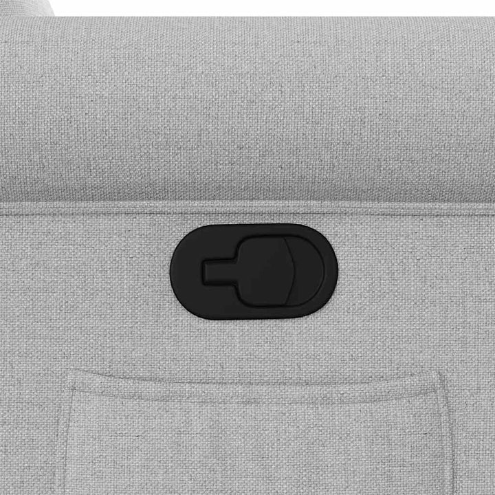 liggestol stof skygrå