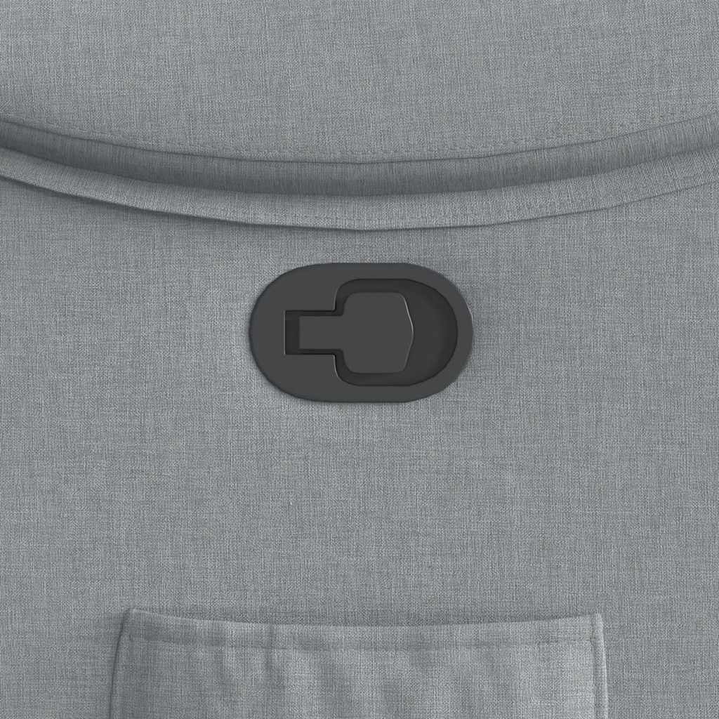 lænestol stof lysegrå