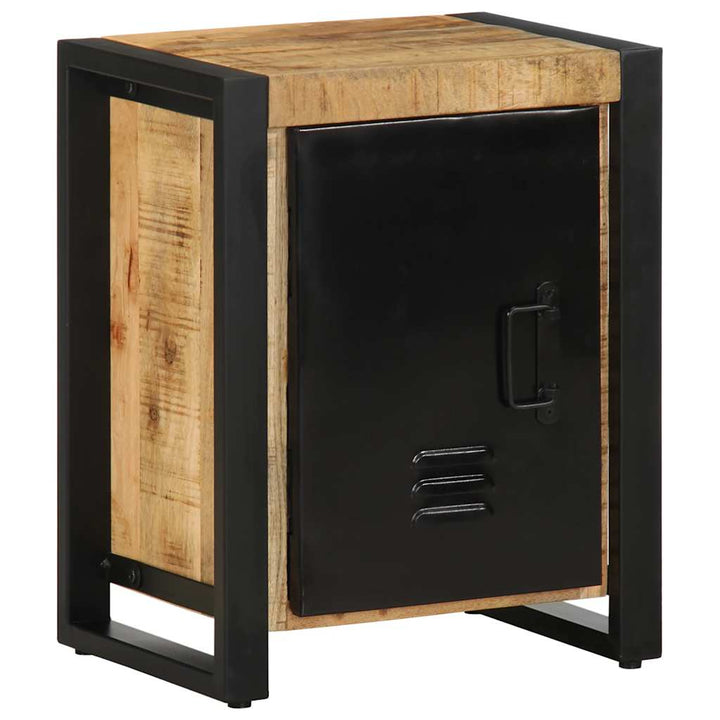 sengebord 40x30x51 cm massivt ru mangotræ