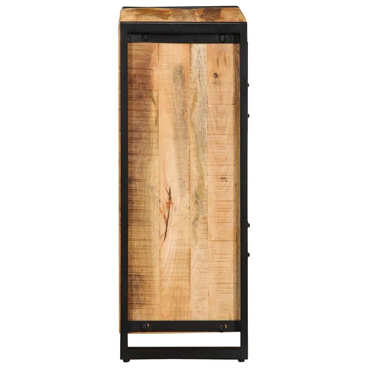 skænk 55x35x70 cm massivt ru mangotræ