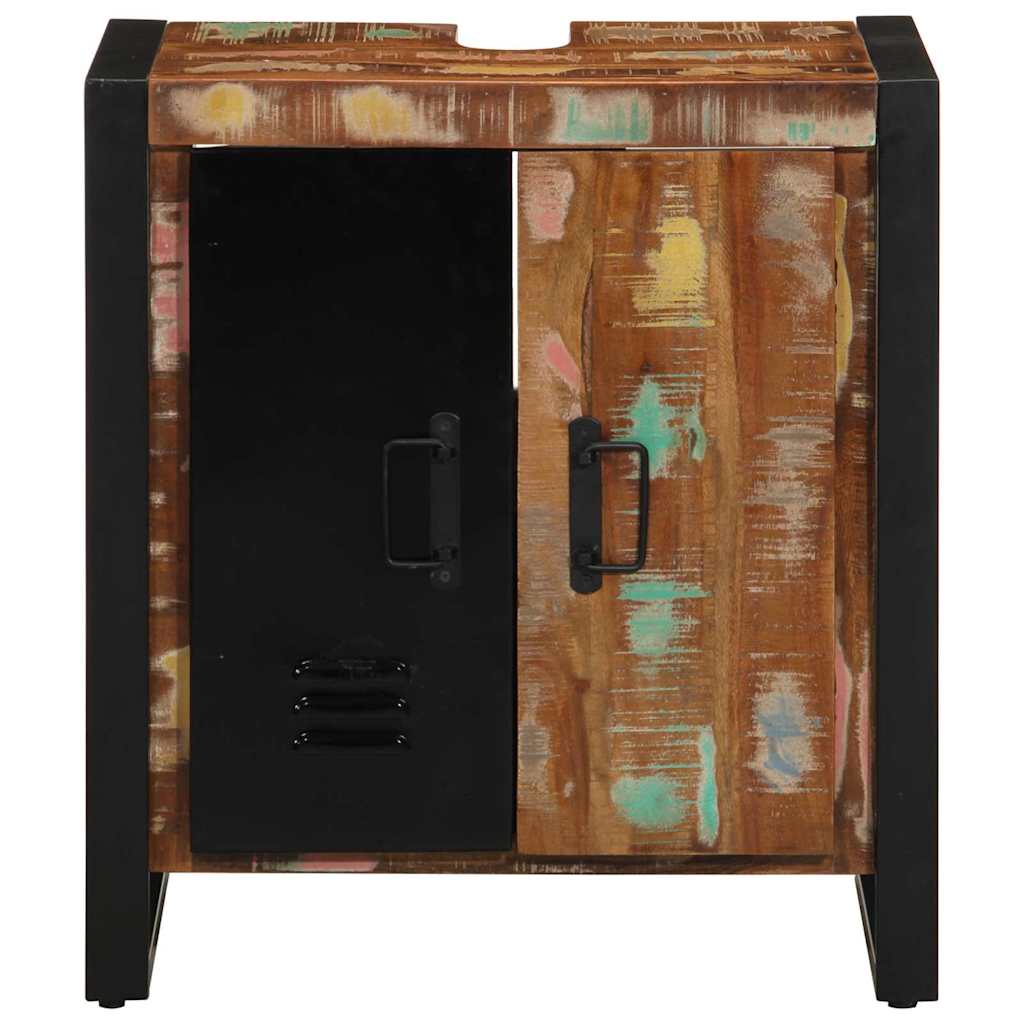 Badeværelsesskab Brun 55 x 35 x 60 cm Solid genbrugs træ