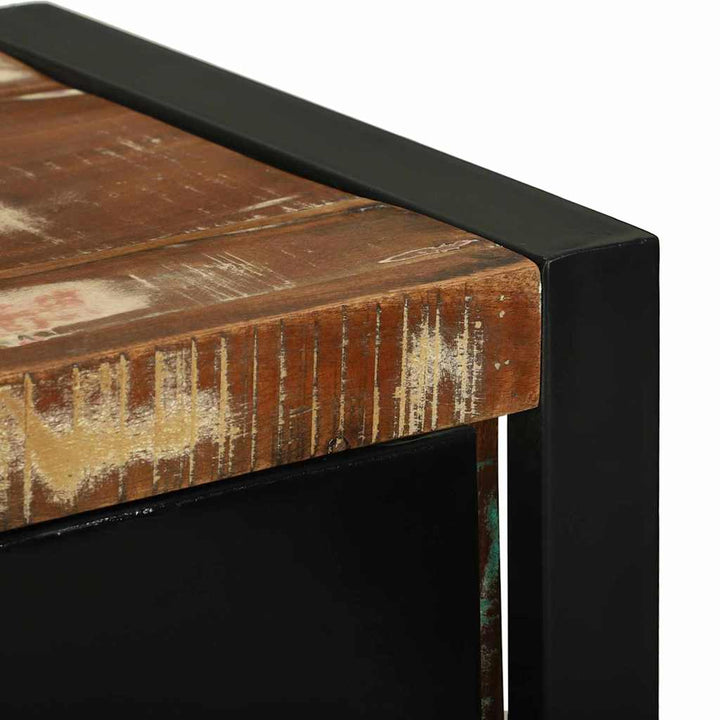 Badeværelsesskab Brun 40 x 35 x 90 cm Solid genbrugs træ