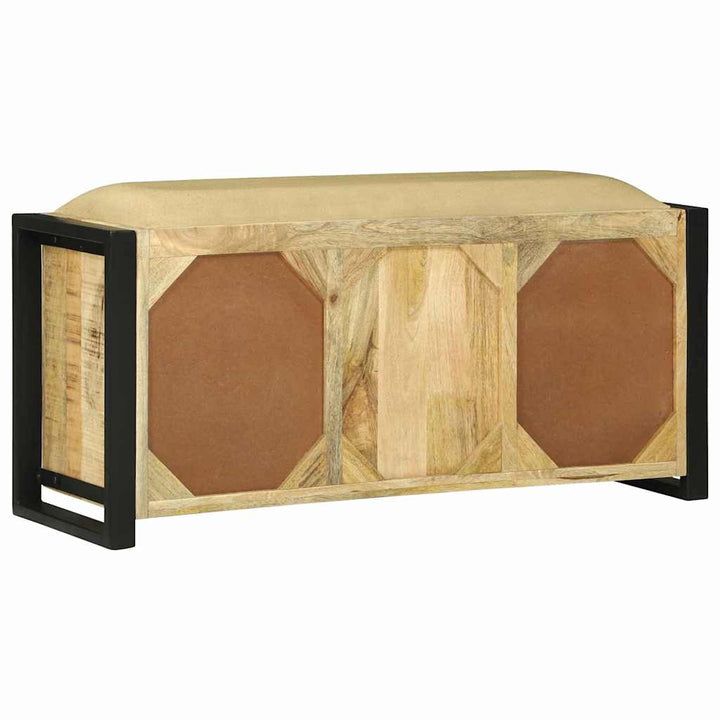 Bænkeskab Brun 100 x 35 x 50 cm Massivt mangotræ