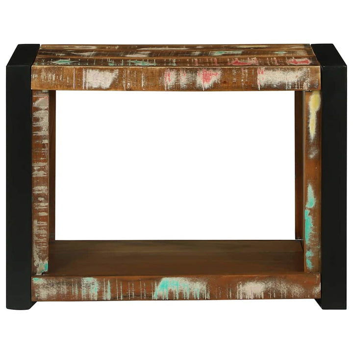 Væg Cube med opbevaring Brun 55 x 35 x 40 cm Solid genbrugs træ