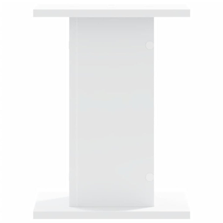plantestativer 2 stk. 30x30x40 cm konstrueret træ hvid
