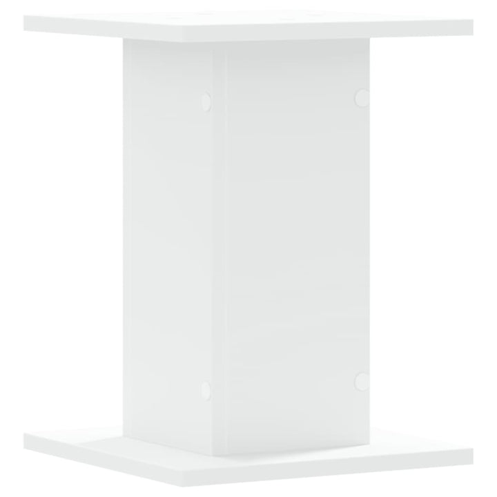 plantestativer 2 stk. 30x30x40 cm konstrueret træ hvid