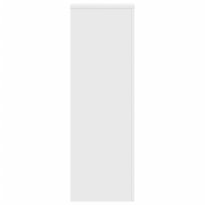 plantestativer 2 stk. 33x33x100 cm konstrueret træ hvid