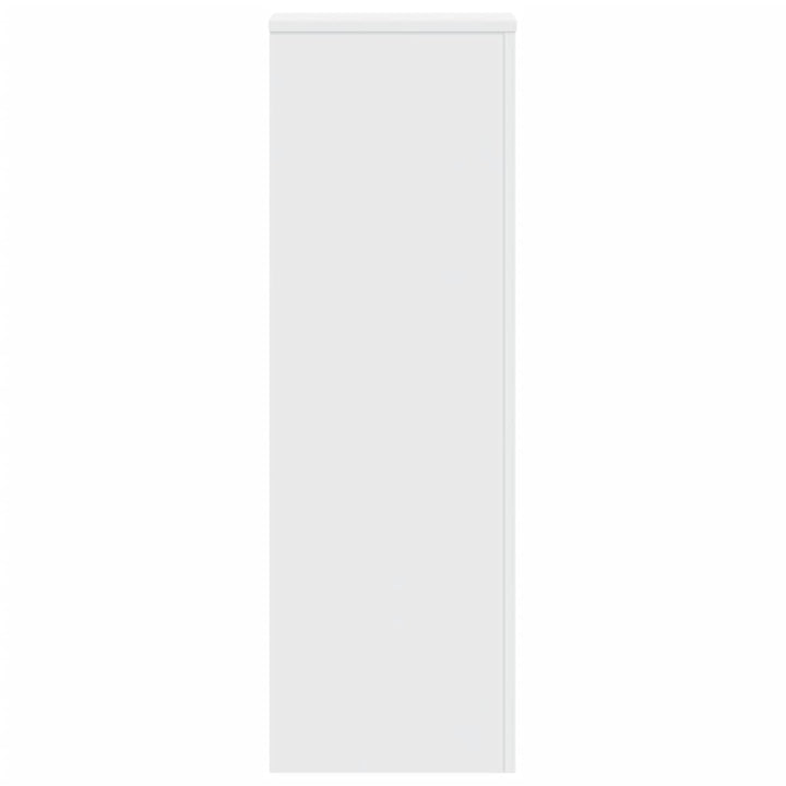 plantestativer 2 stk. 33x33x100 cm konstrueret træ hvid