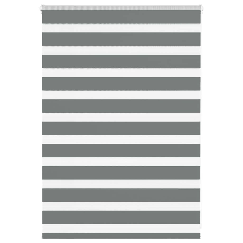 zebragardin mørkegrå 110x100 cm stofbredde 105,9 cm polyester