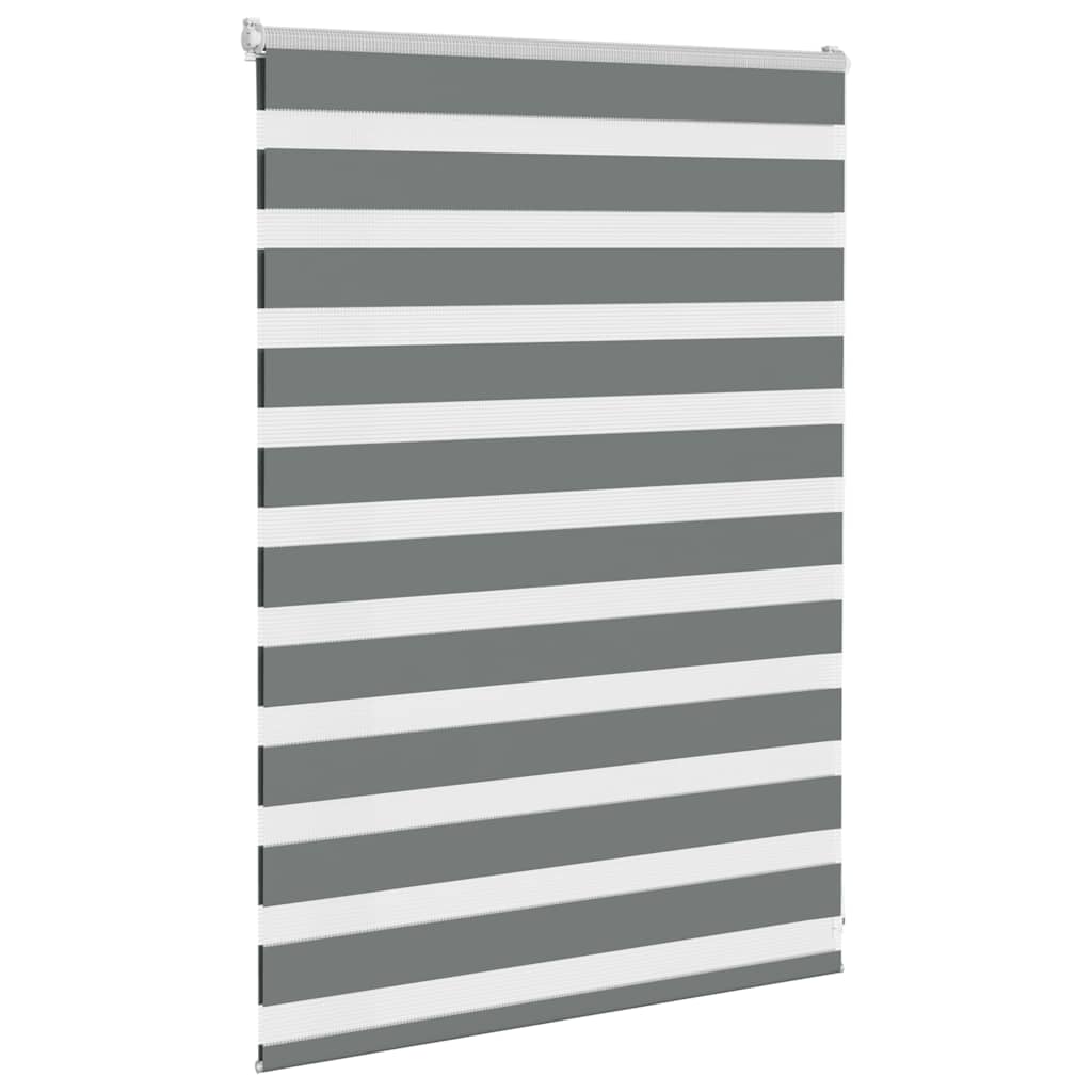 zebragardin mørkegrå 110x100 cm stofbredde 105,9 cm polyester