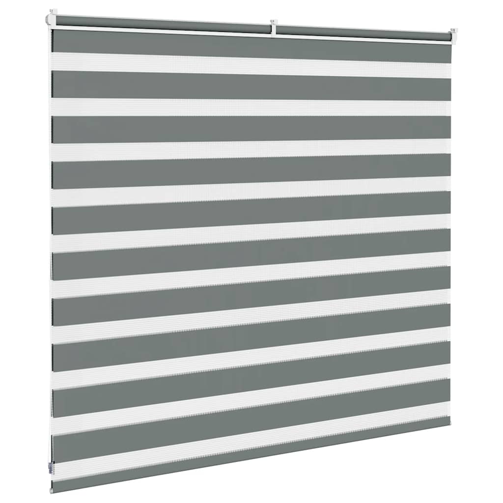 zebragardin mørkegrå 160x100 cm stofbredde 155,9 cm polyester